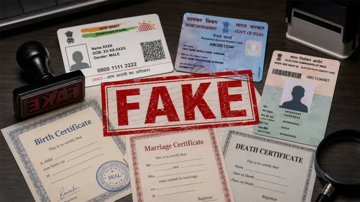 Fake Certificates Representative Image