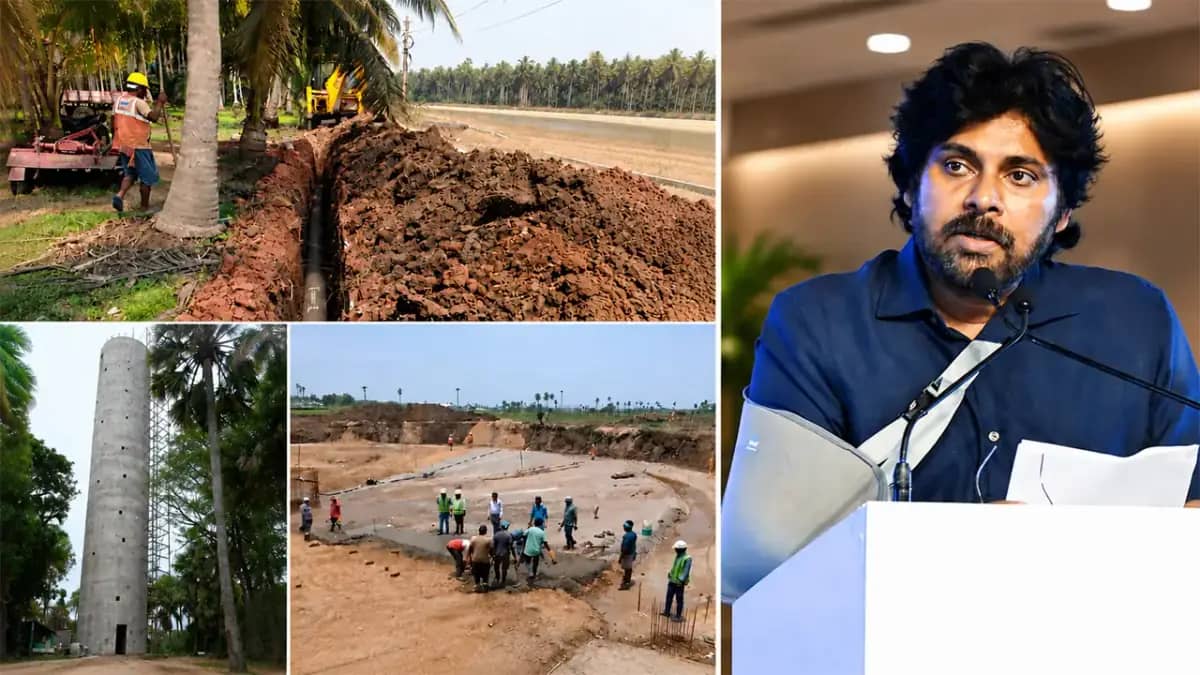 నీటి ఎద్దడి ప్రాంతాల్లో జల్‌ జీవన్‌ పనులు వేగవంతం చేయాలి.. పవన్ కల్యాణ్ ఆదేశాలు
