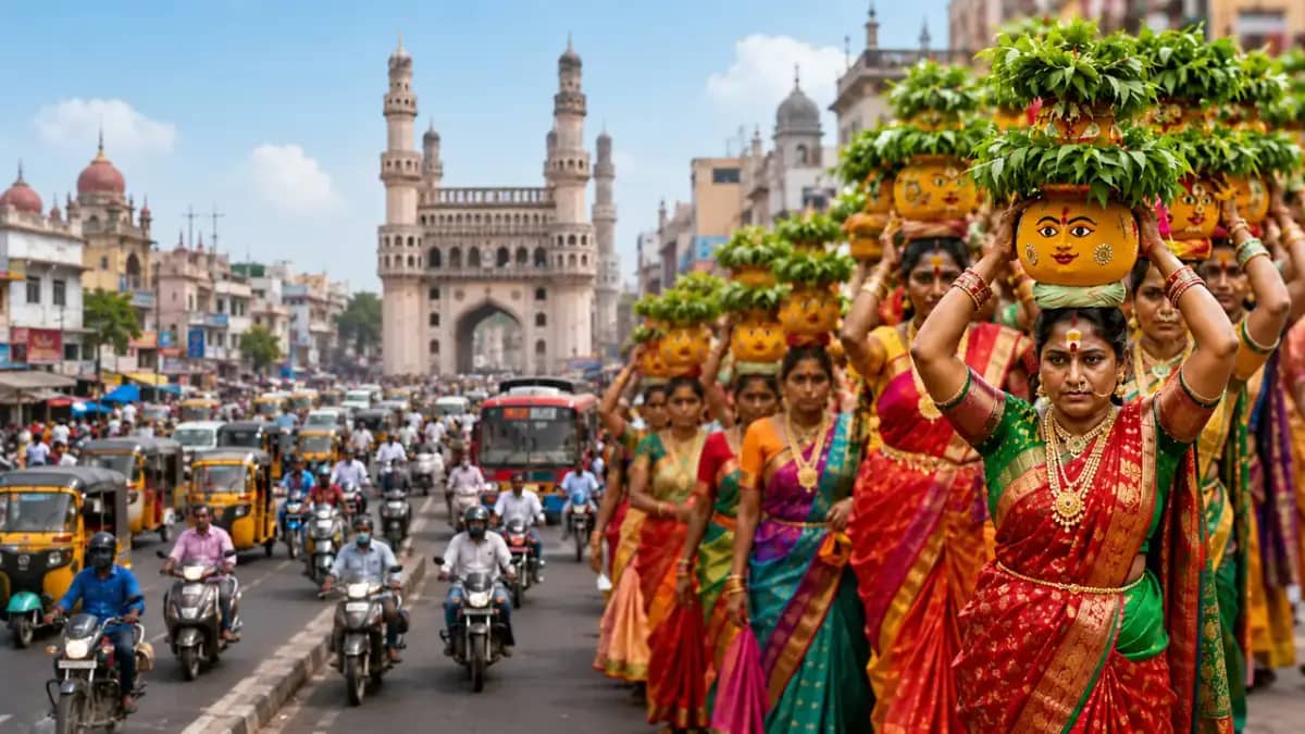 బోనాల సందర్భంగా హైదరాబాద్‌లో ట్రాఫిక్‌ ఆంక్షలు.. లాల్‌దర్వాజా, కార్వాన్‌, అంబర్‌పేట, చిలకలగూడలో మళ్లింపులు