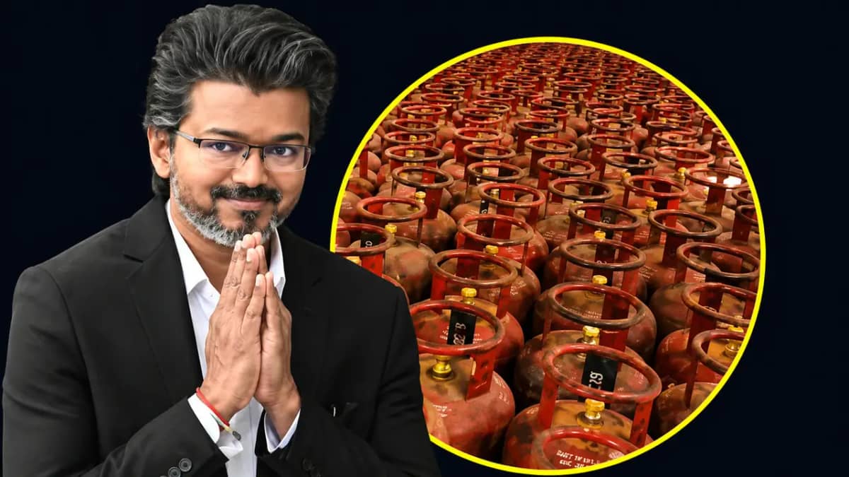 సీఎం విజయ్ సంచలన ప్రకటన..ఏడాదికి 3 ఉచిత గ్యాస్ సిలిండర్లు
