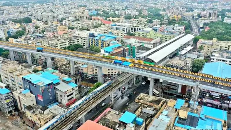 Nayini Narasimha Reddy Steel Bridge, RTC Cross Roads, Hyderabad 