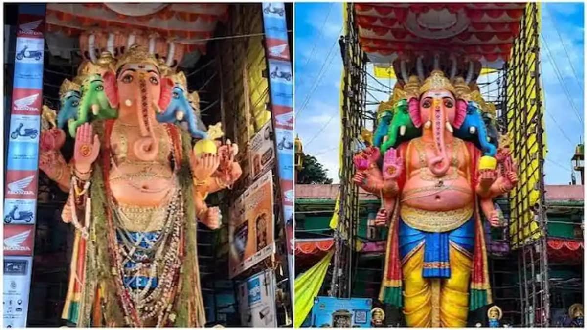 ఆలస్యంగా ప్రారంభమైన ఖైరతాబాద్ మహా గణపతి శోభాయాత్ర...