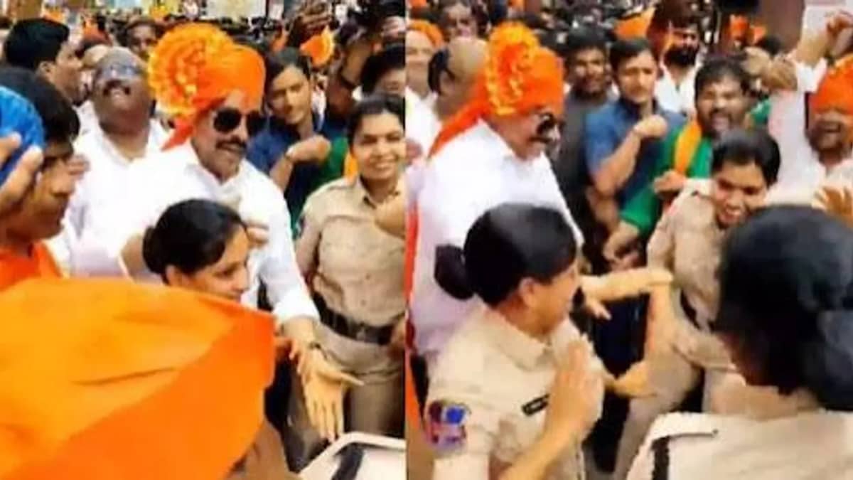 ఖైరతాబాద్ మహాగణపతి ఎదుట దానం నాగేందర్ డ్యాన్స్‌.. ఆకట్టుకున్న దృశ్యం