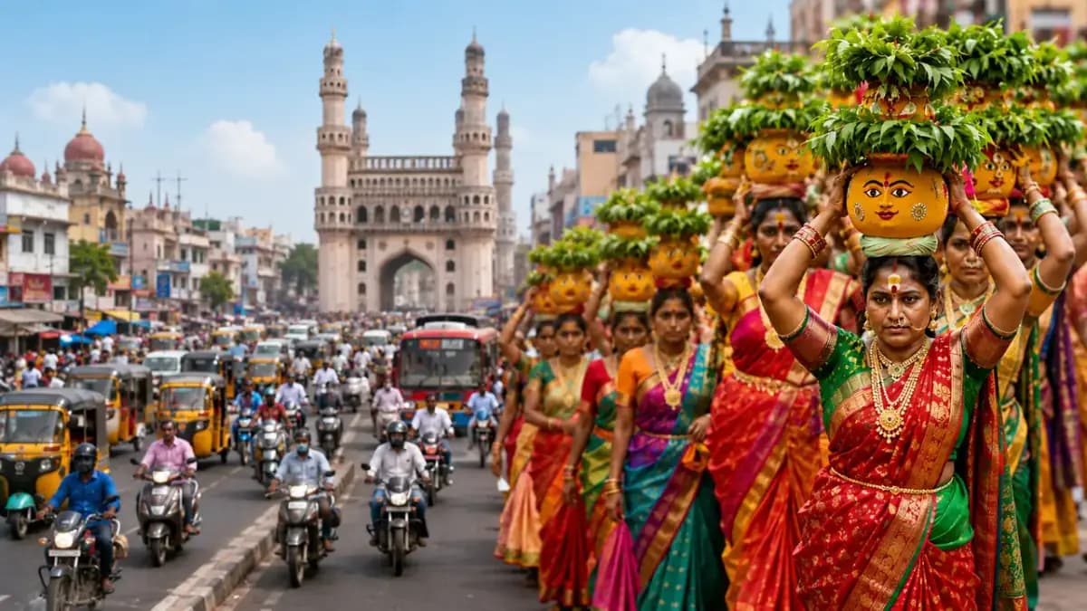 బోనాల సందర్భంగా హైదరాబాద్‌లో ట్రాఫిక్‌ ఆంక్షలు.. లాల్‌దర్వాజా, కార్వాన్‌, అంబర్‌పేట, చిలకలగూడలో మళ్లింపులు