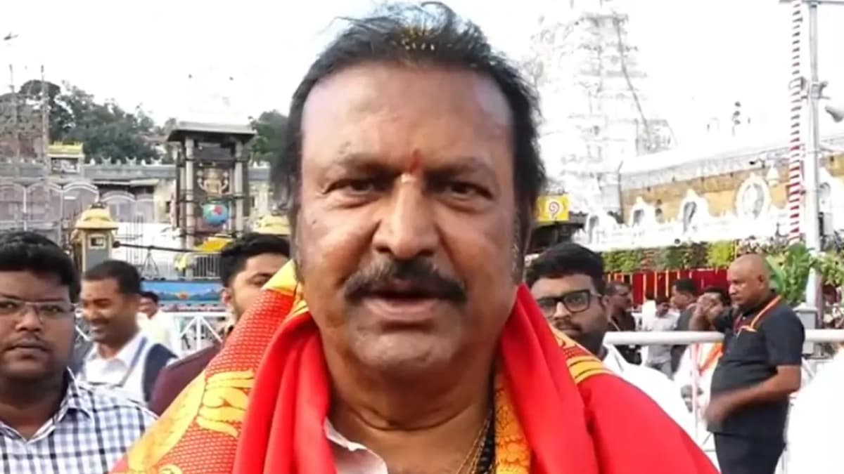 శ్రీవారి సన్నిధిలో ‘ది ప్యారడైజ్’ కోసం మొక్కులు..చరిత్ర సృష్టిస్తుందంటున్న మోహన్‌బాబు