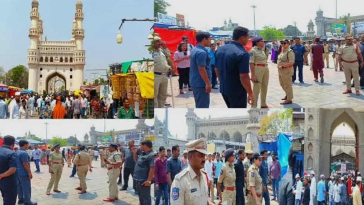 చార్మినార్‌ వద్ద హైఅలర్ట్‌.. ఒకవైపు గణేష్ నిమజ్జనాలు, మరోవైపు శుక్రవారం ముస్లిం ప్రార్థనలు