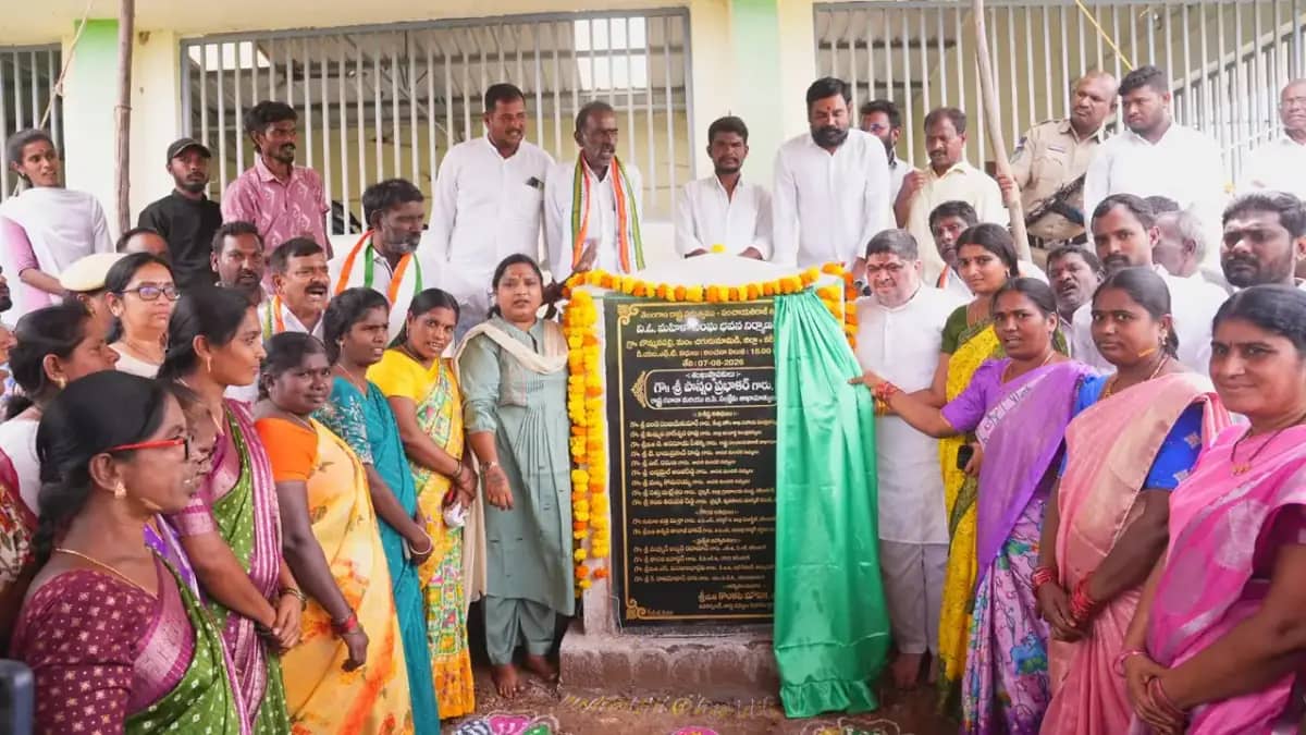 హుస్నాబాద్లో 29 బ్రిడ్జిల నిర్మాణానికి రూ.33 కోట్లు: మంత్రి పొన్నం