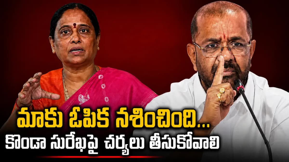 ‘బ్లాక్మెయిల్ రాజకీయాలు చేస్తున్నారు’.. కొండా ఫ్యామిలీపై ఎమ్మెల్యే నాయిని ఘాటు విమర్శలు