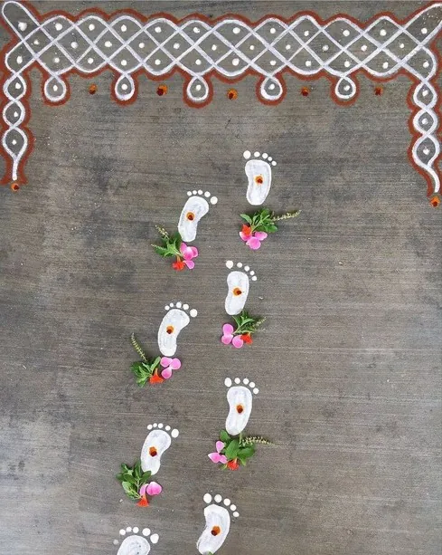 Sri krishna steps