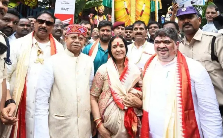 Khairatabad ganesh 1st pooja Khairatabad ganesh 1st pooja